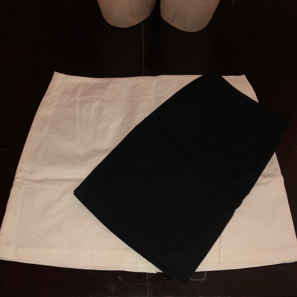 GAP White Stretch Skirt